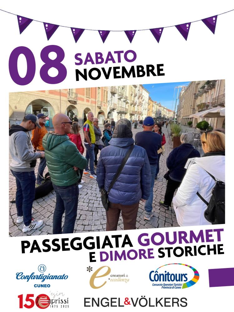 Stracôni 2025 - Passeggiata Gourmet e Dimore storiche 8 novembre