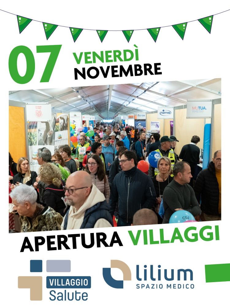 Stracôni 2025 - Apertura Villaggi 7 novembre