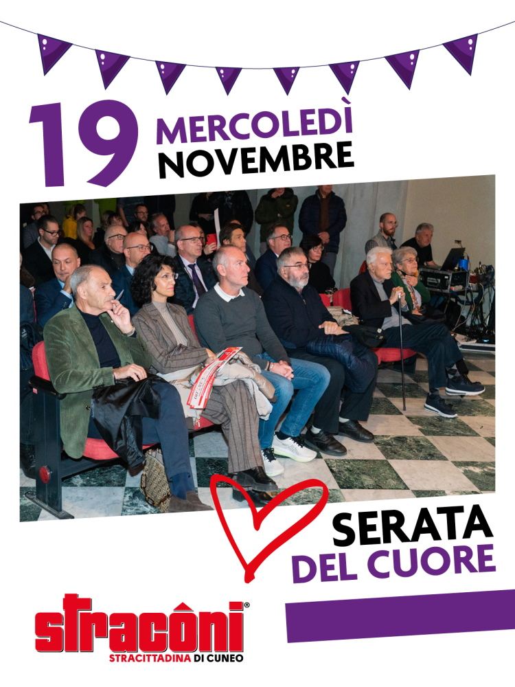 Stracôni 2025 - Serata del cuore 13 novembre