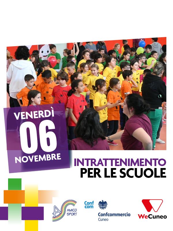 Straconi Evento 2026 Intrattenimento per le scuole venerdì 6 novembre